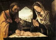 COSTA, Lorenzo Nativity d oil painting on canvas